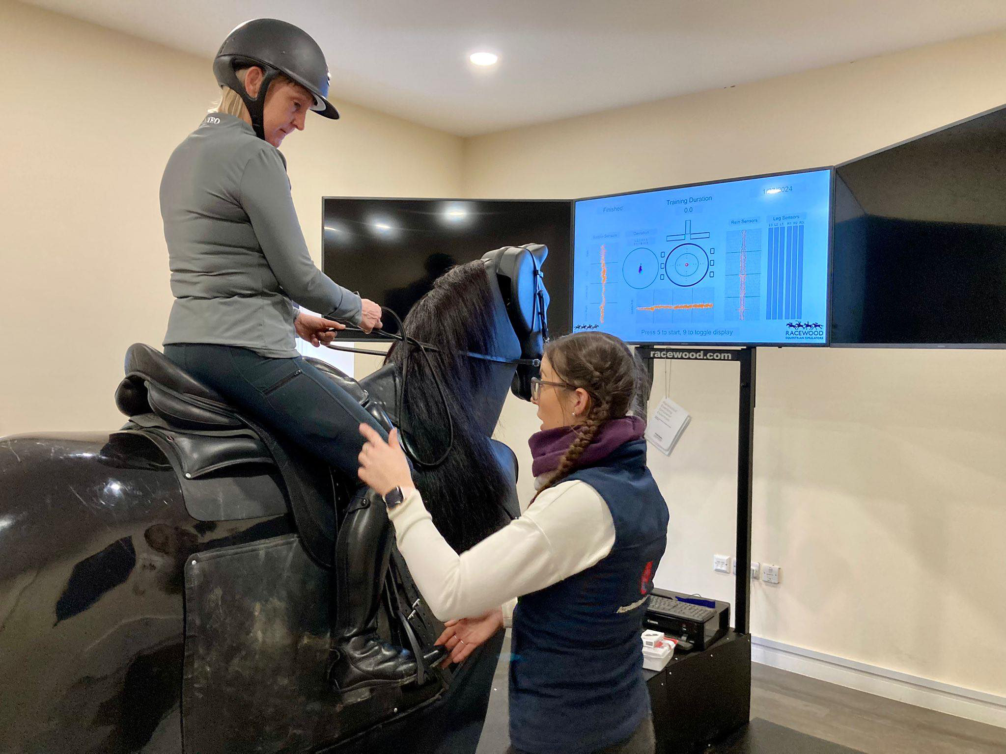 Mechanical Horse Clinic at Sparsholt Clinic